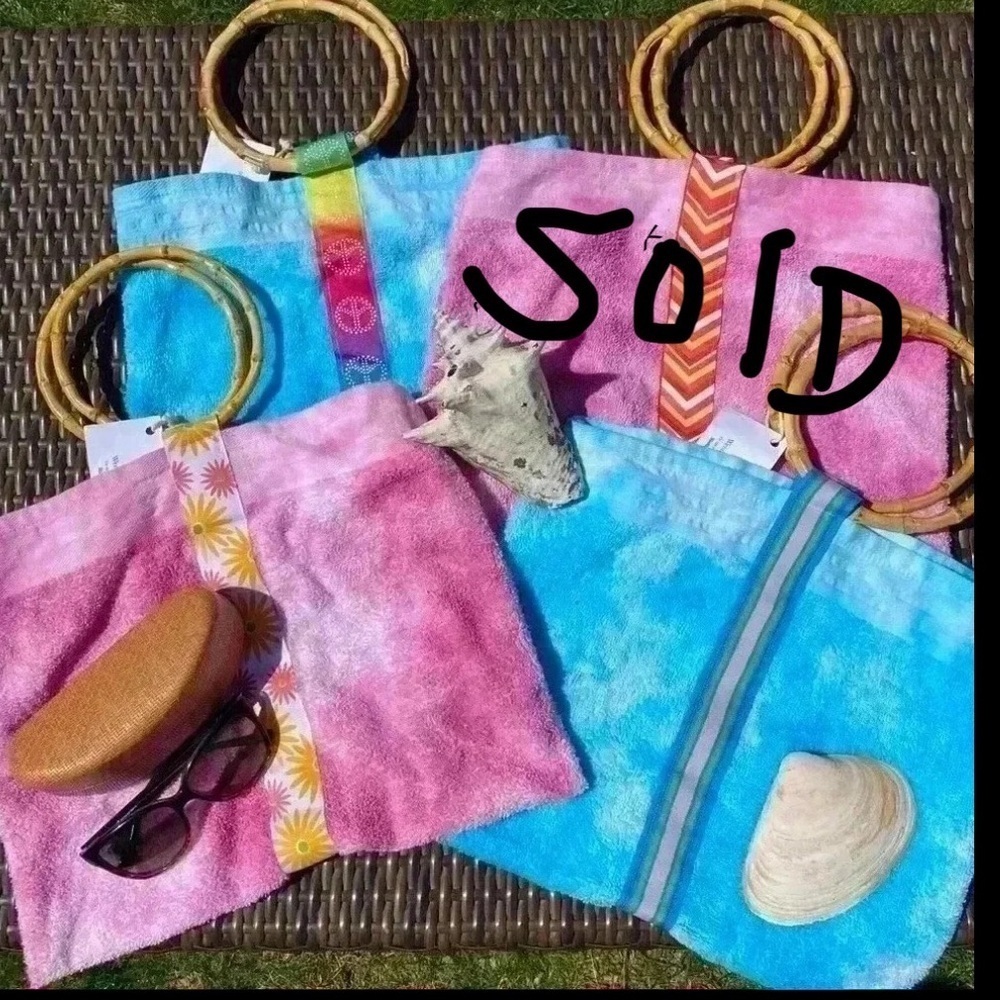 Bundle New handmade beach bags 3